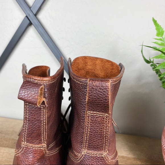 SOLD Rhino Leather Western Style Work Boots - Picture 8 of 16